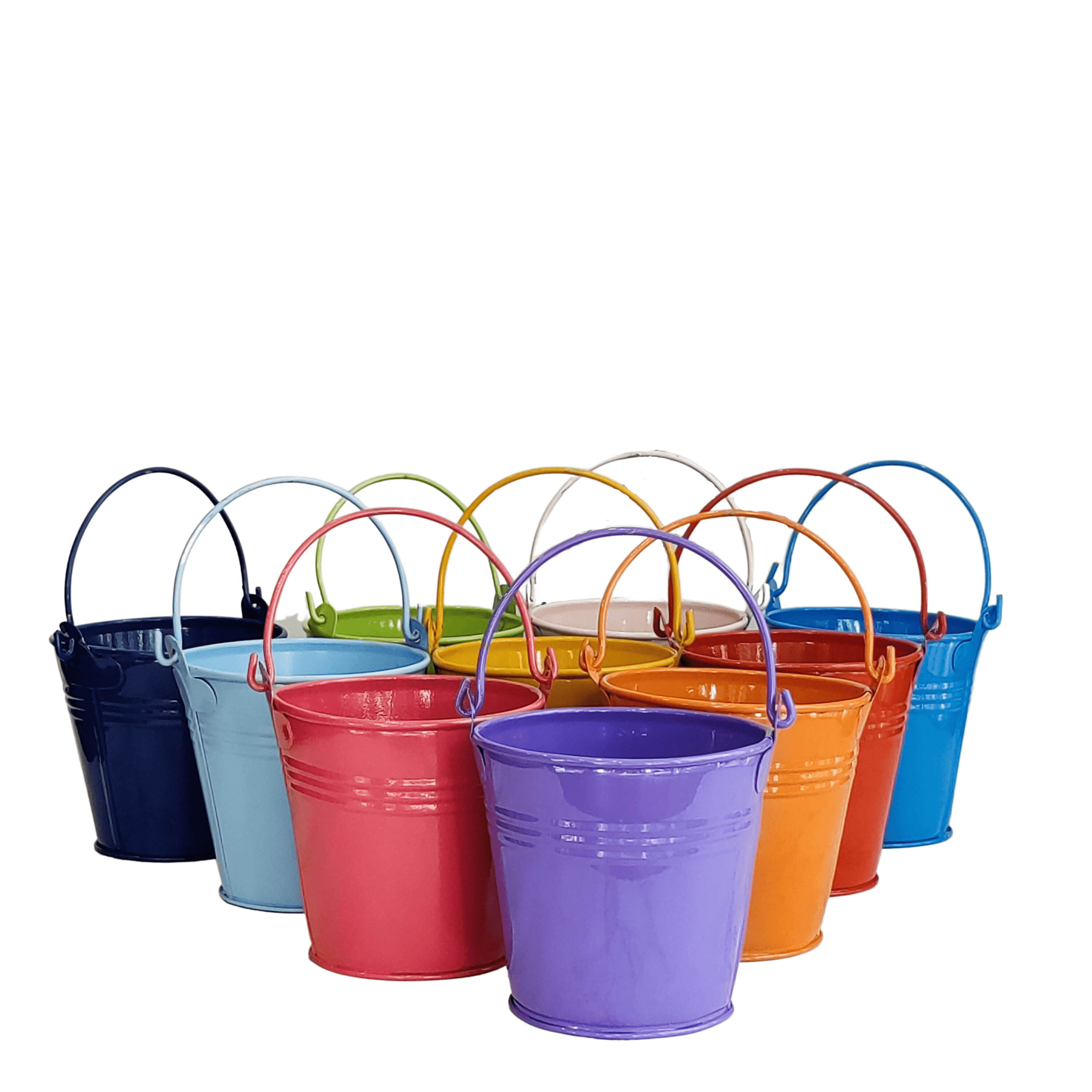 METAL BUCKET MULTICOLOR