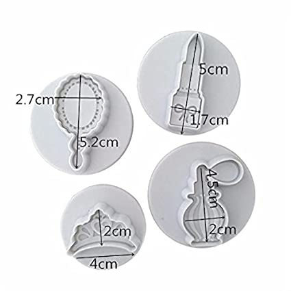 PLUNGER CUTTER MAKEUP THEME SET OF 4