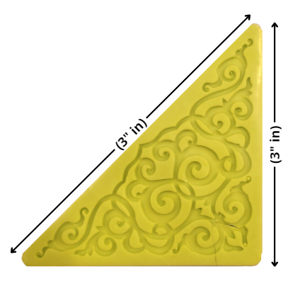 LACE MOULD TRIANGULAR