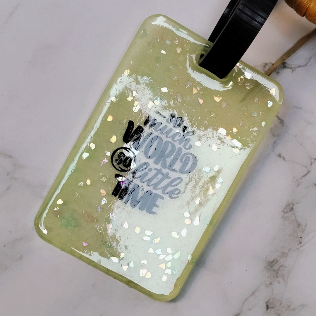 Handcrafted  Bag Tag | Luxury Travel Luggage Tag