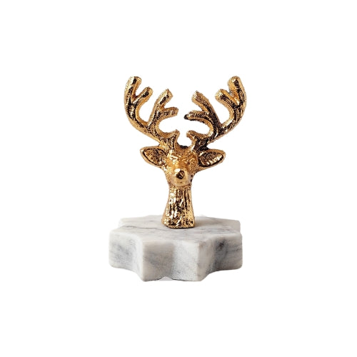 MINIATURE DEER MARBLE WEIGHT