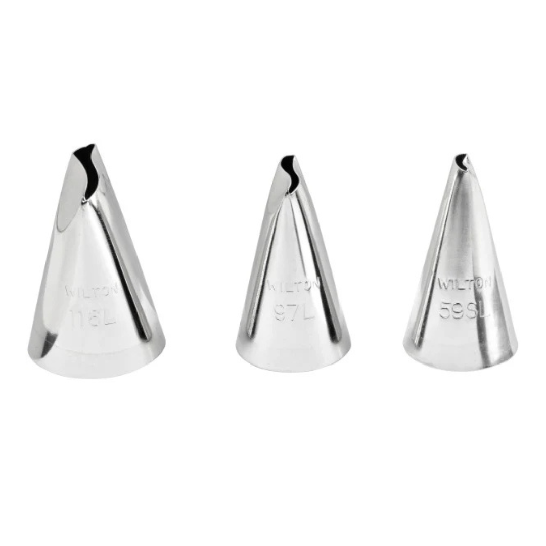 Wilton Left-Handed Petal Tip Set, Set of 3