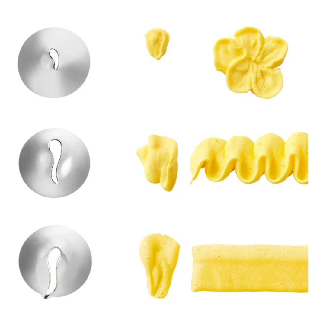 Wilton Left-Handed Petal Tip Set, Set of 3