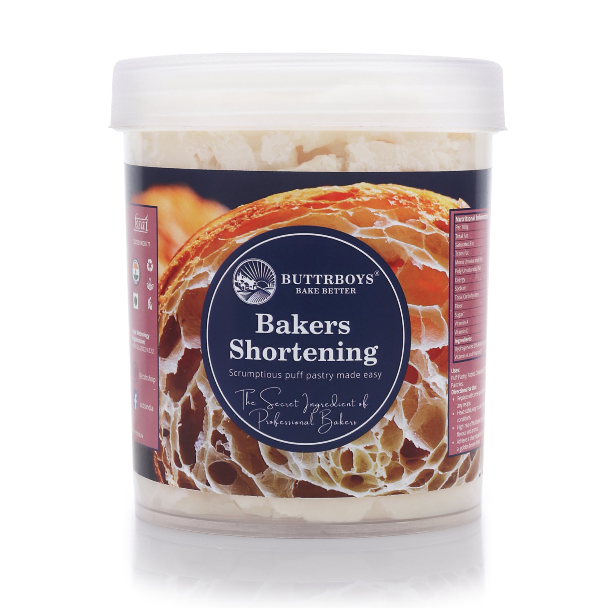 BULK BAKERS SHORTENING 5 KG