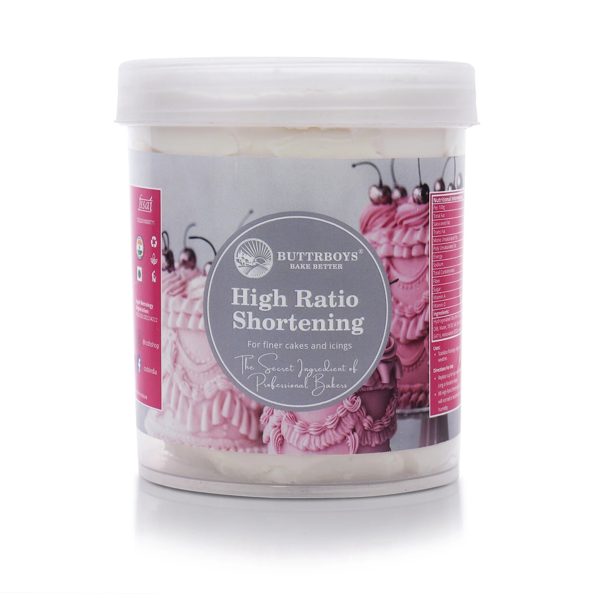 BULK HIGH RATIO SHORTENING 15 KG