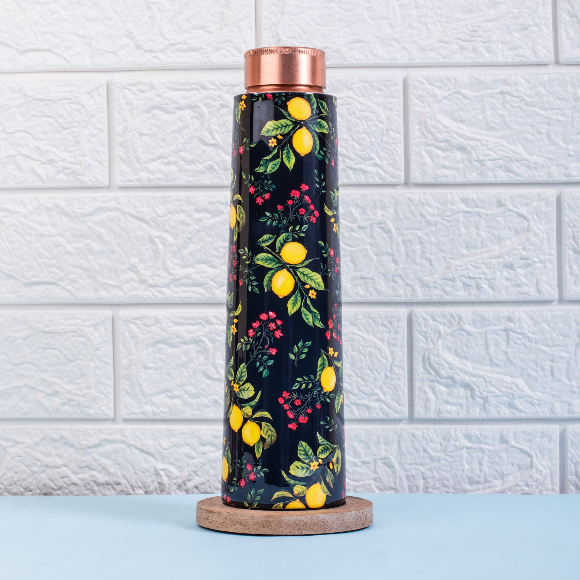 Zesty Lemon Copper Bottle