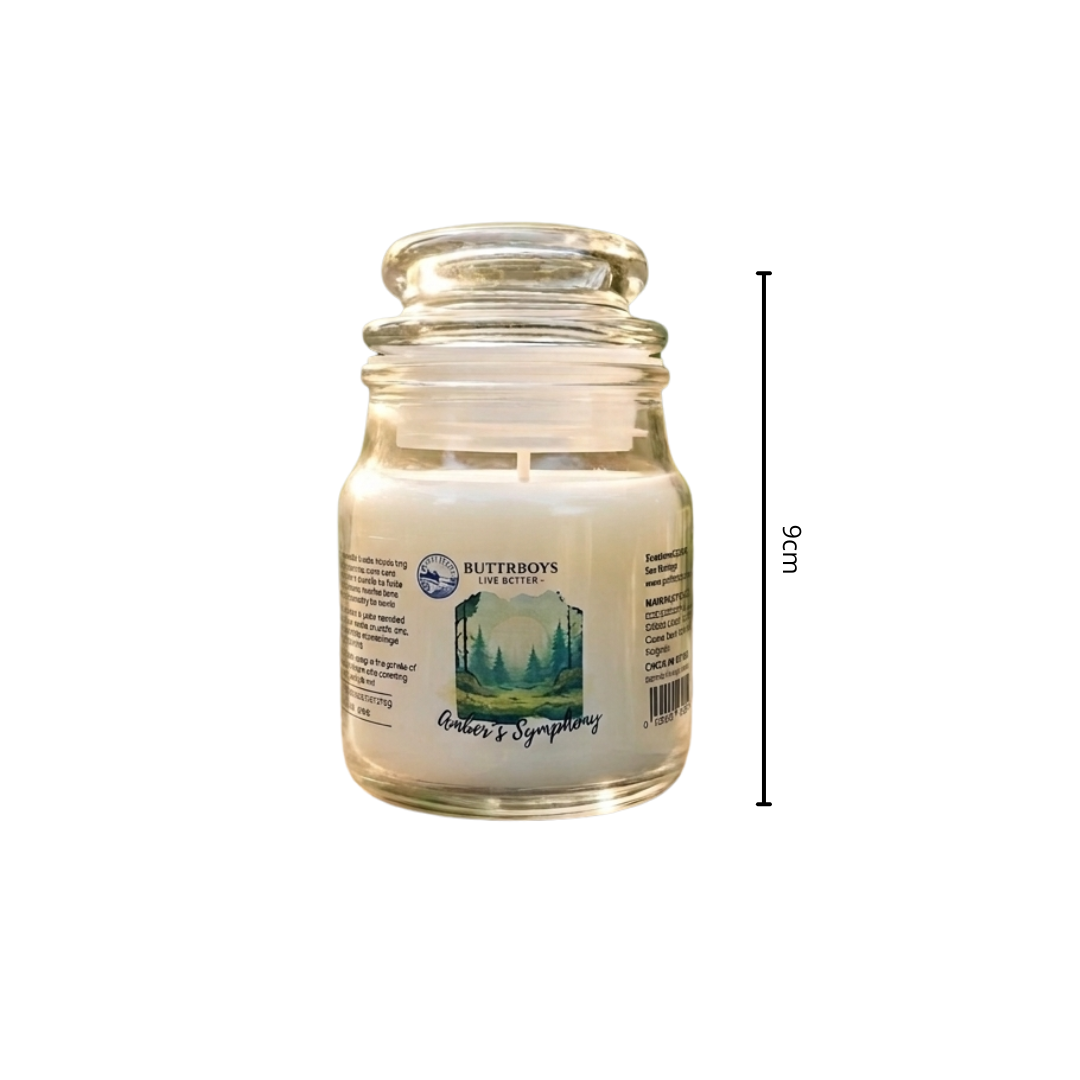 Amber’s Symphony (White Musk) Artisan Candle