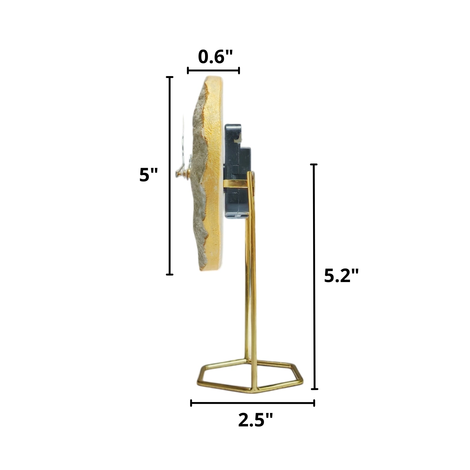 TALL SANDSTONE CLOCK