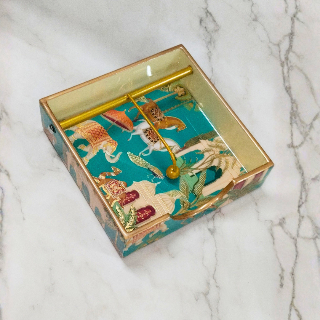 Royal Safari Handcrafted Wooden Napkin Holder