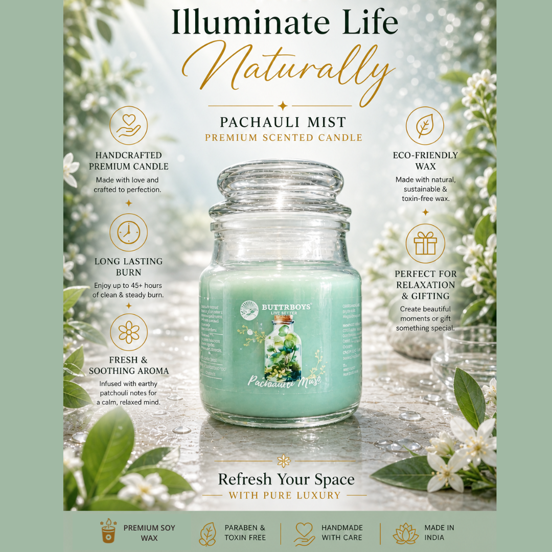 Patchouli Muse (Natural) Artisan Candle