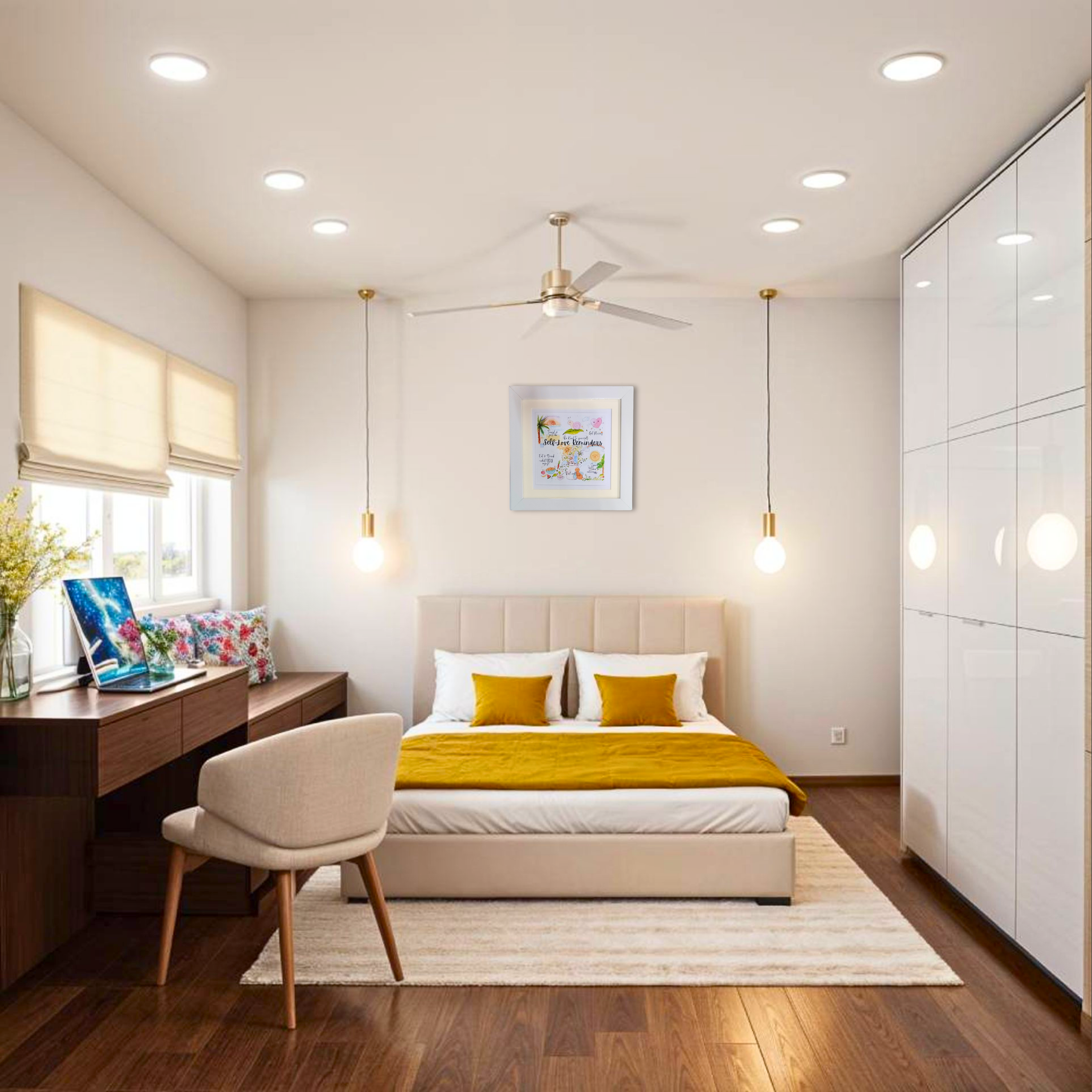 SELF LOVE  REMINDER WALL FRAME