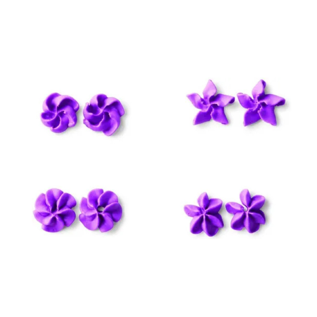 Wilton 418-613 Left-Hand Drop Flowers Decorating Tip Set