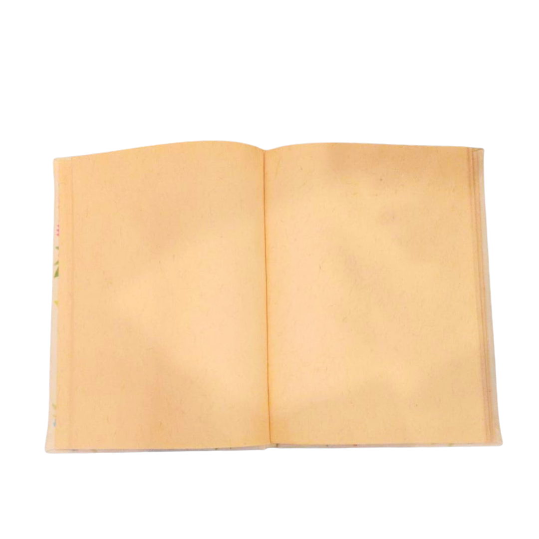 Floral Hardcover Notebook – “BLOOM!” Inspirational Diary | Ruled Pages | Premium Finish Small Size