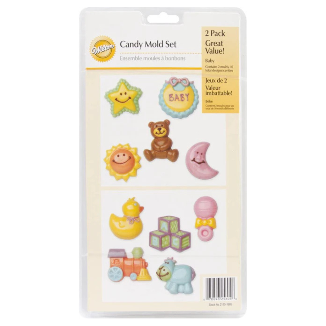 CANDY MOLD BABY  2 PACK