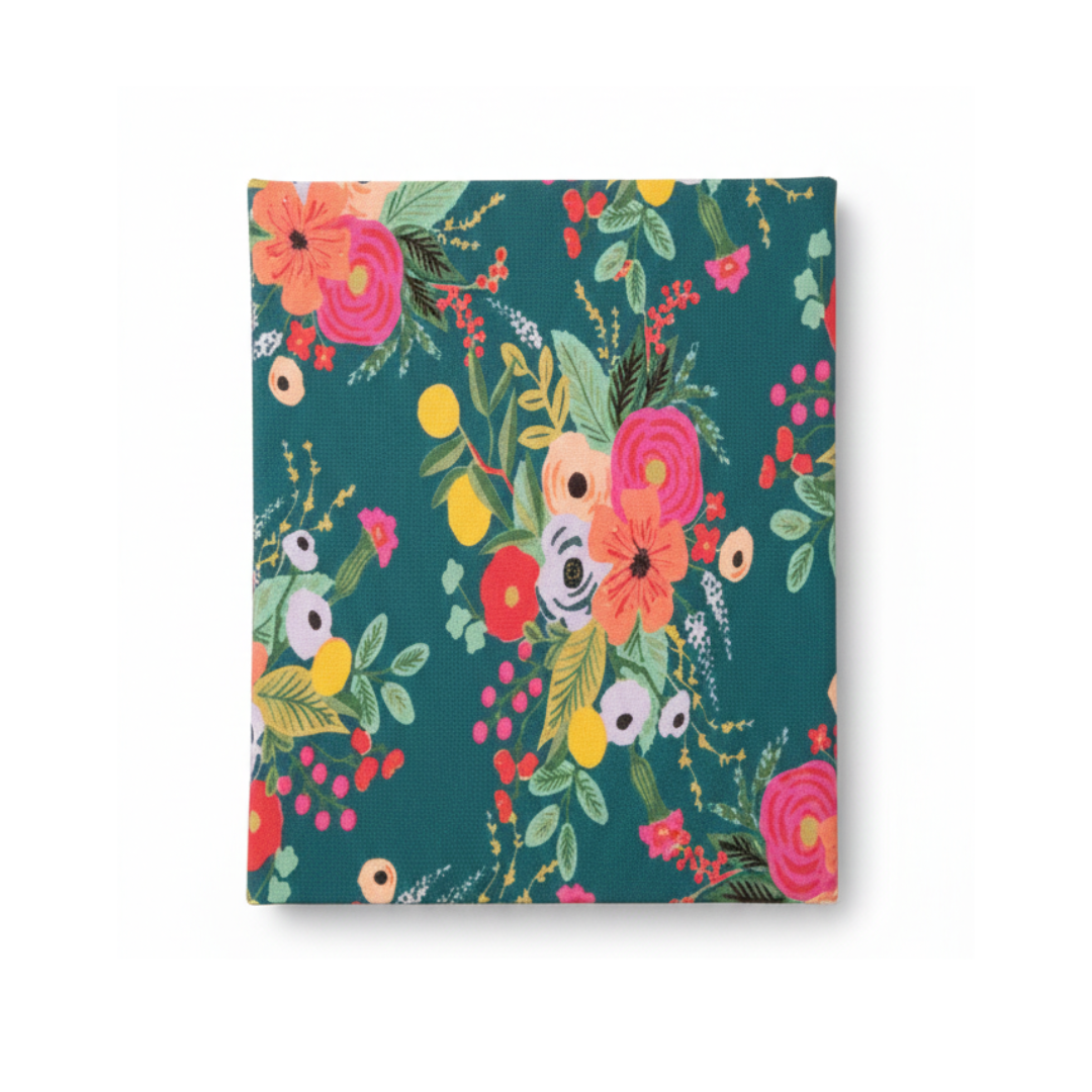 Hardcover Floral Diary – “I’M A HAPPY PERSON” Motivational Notebook | Premium Journal