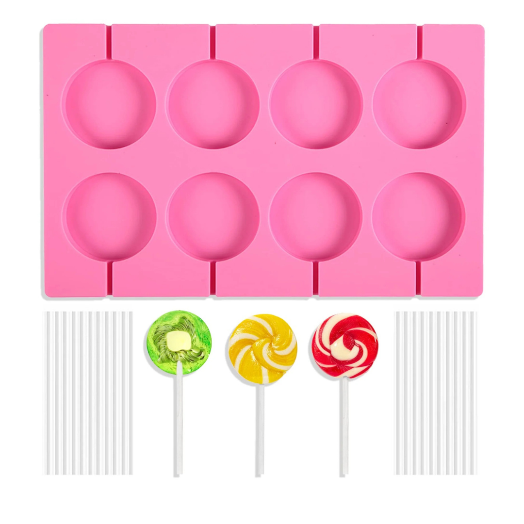 CANDY MOLD BIRTHDAY LARGE LOLLIPOP