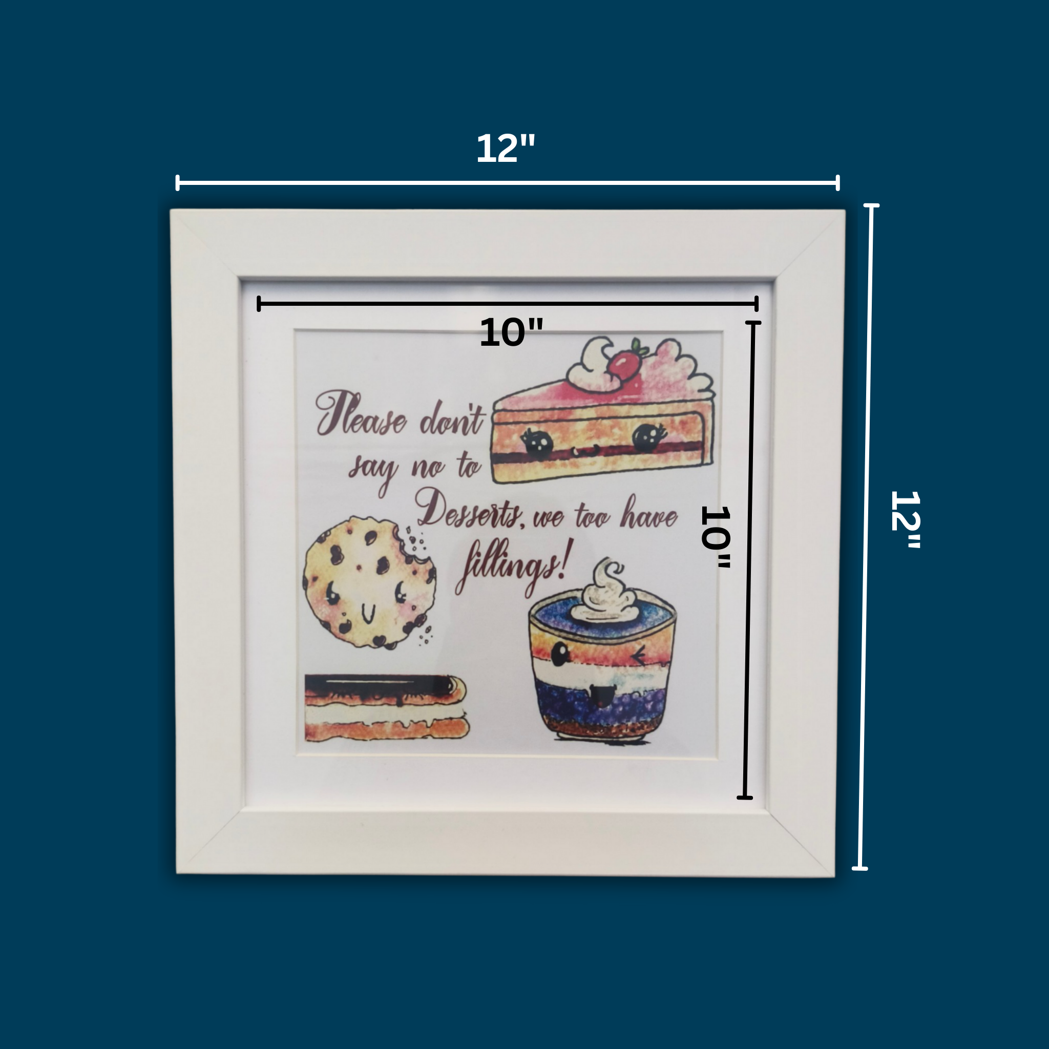 TART CALORIES FRAME