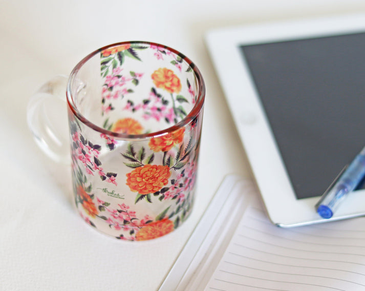 Marigold Glass Mug