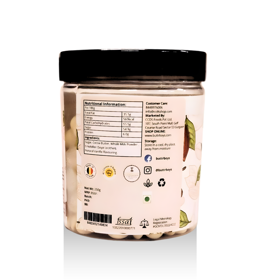 White Couverture Chocolate | Rich, Creamy & Professional Baking Chocolate