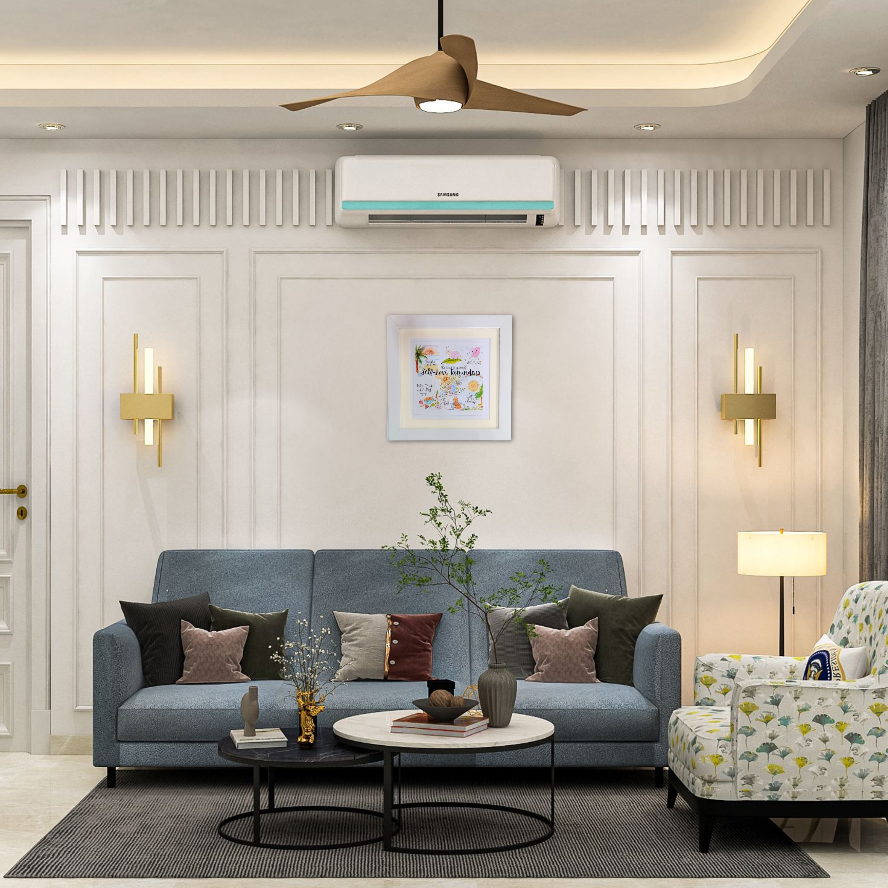 SELF LOVE  REMINDER WALL FRAME