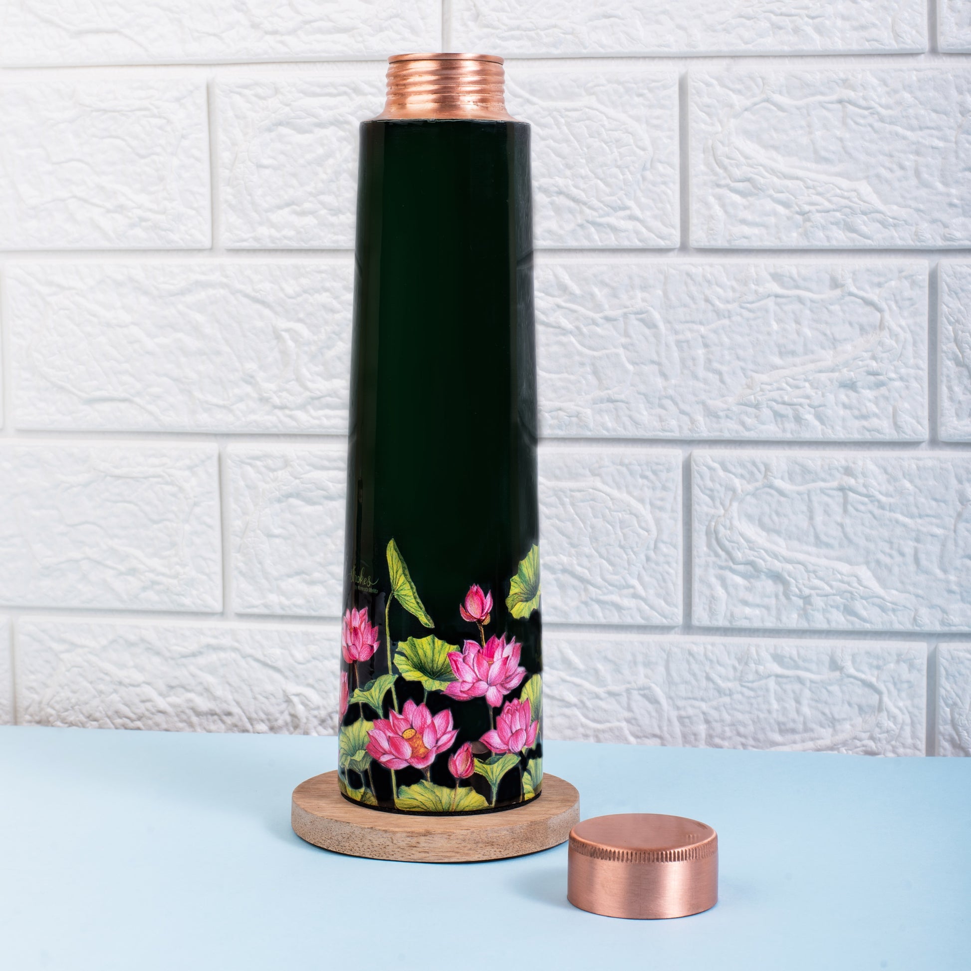 Lotus Field Copper Bottle