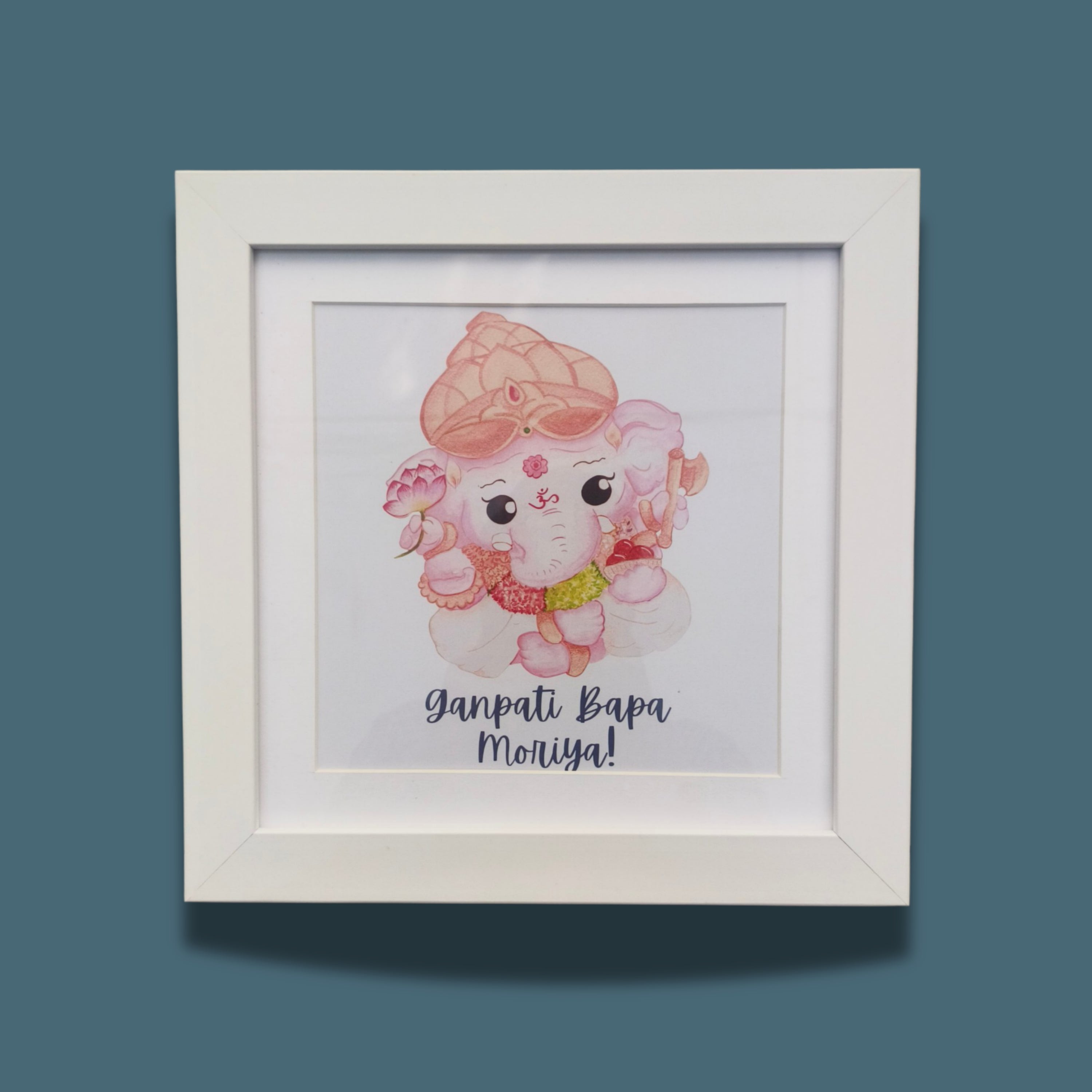 GANESHA QUOTE FRAME