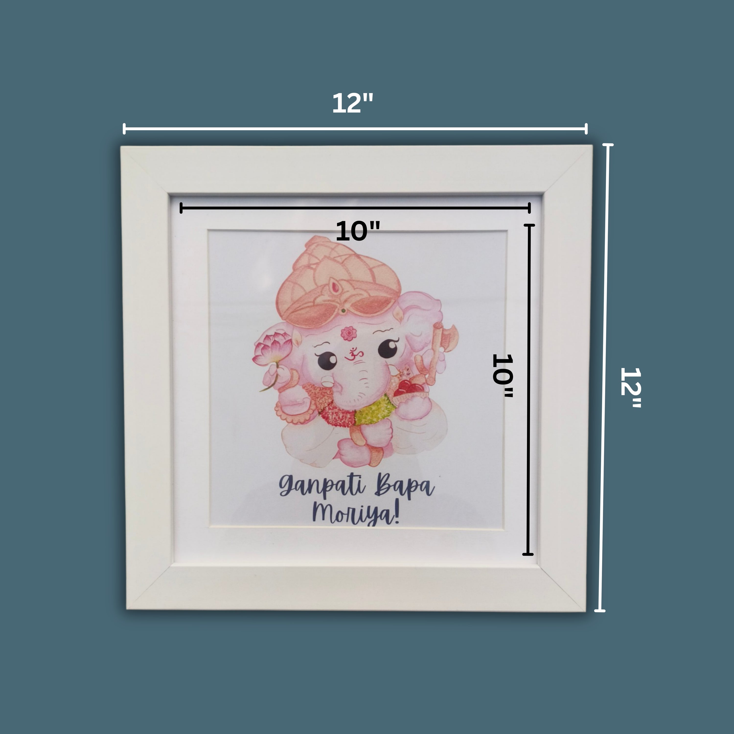 GANESHA QUOTE FRAME