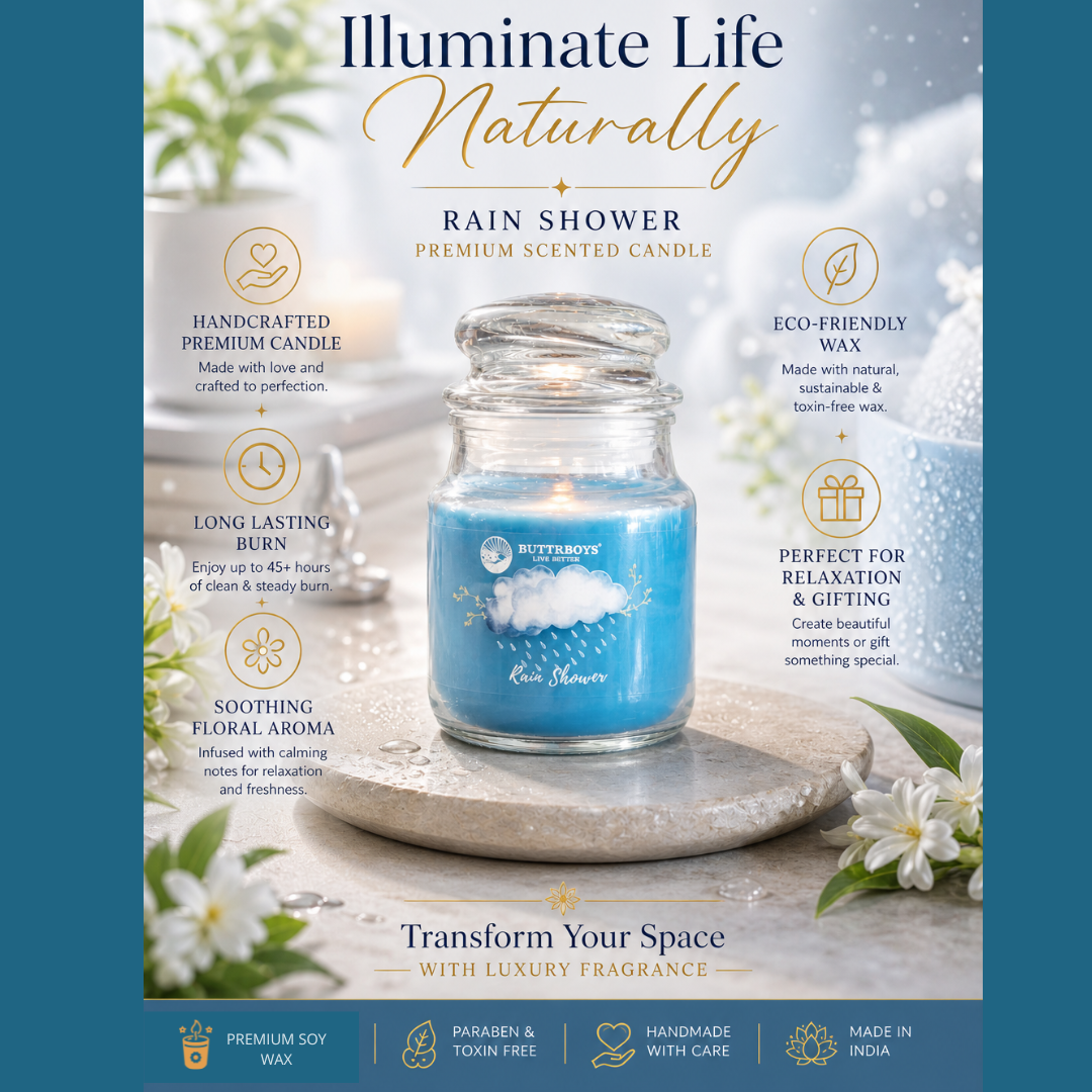 Rain Shower (Petrichor) Artisan Candle