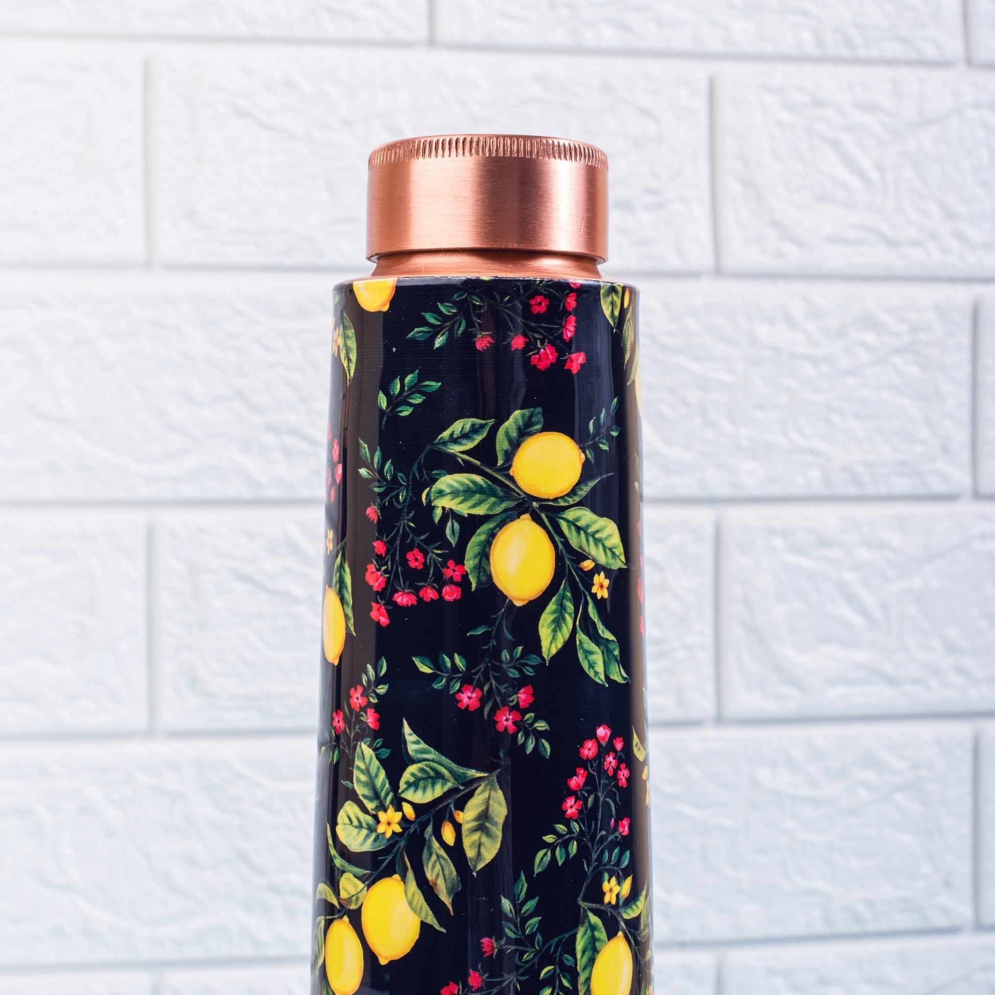 Zesty Lemon Copper Bottle