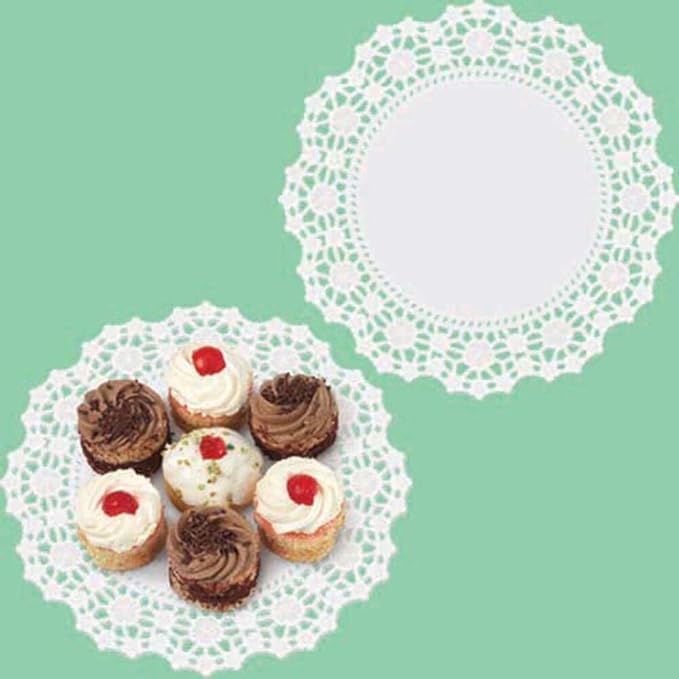 10.5 INCH WHITE DOILIES 16/PKT