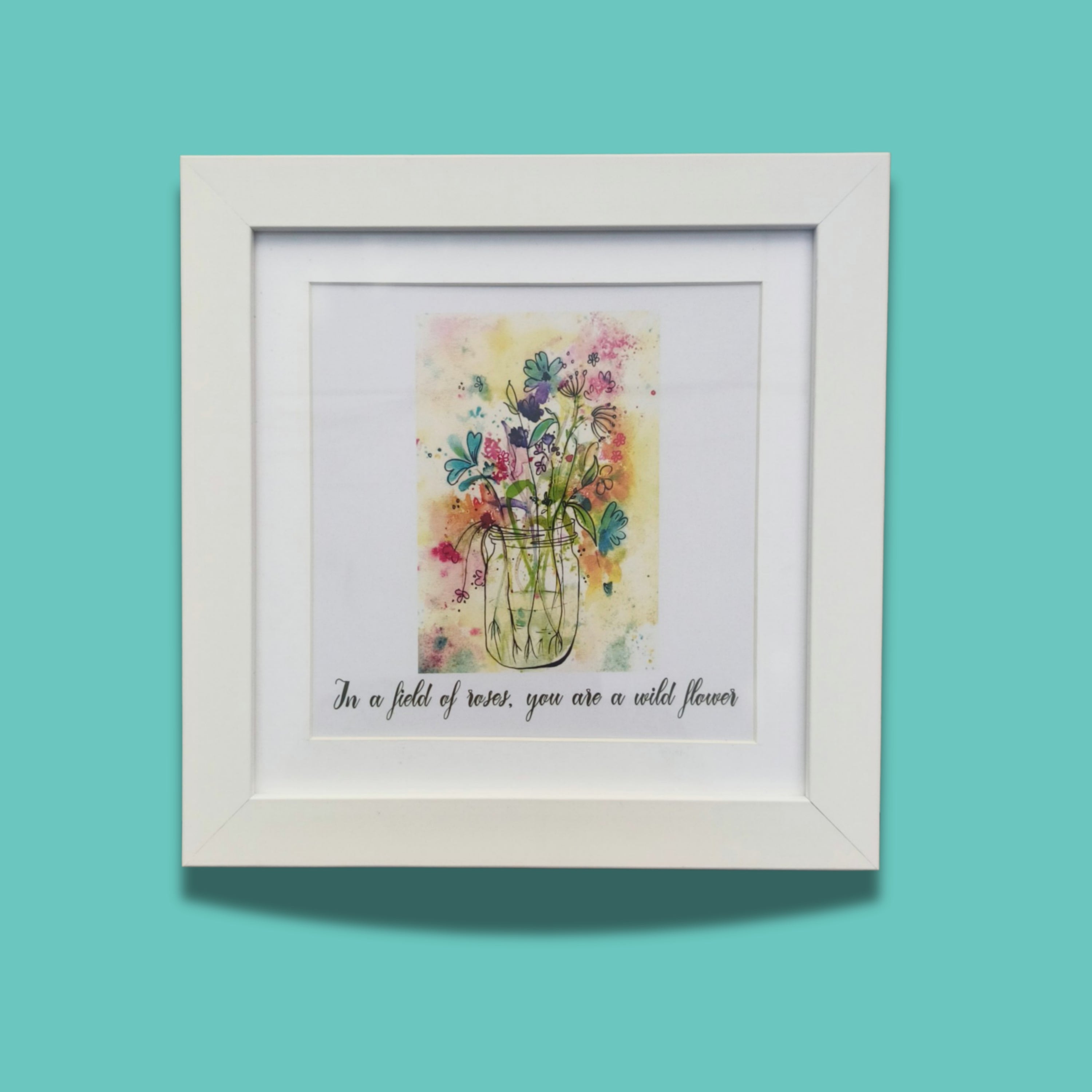 WILD FLOWER FIELD FRAME