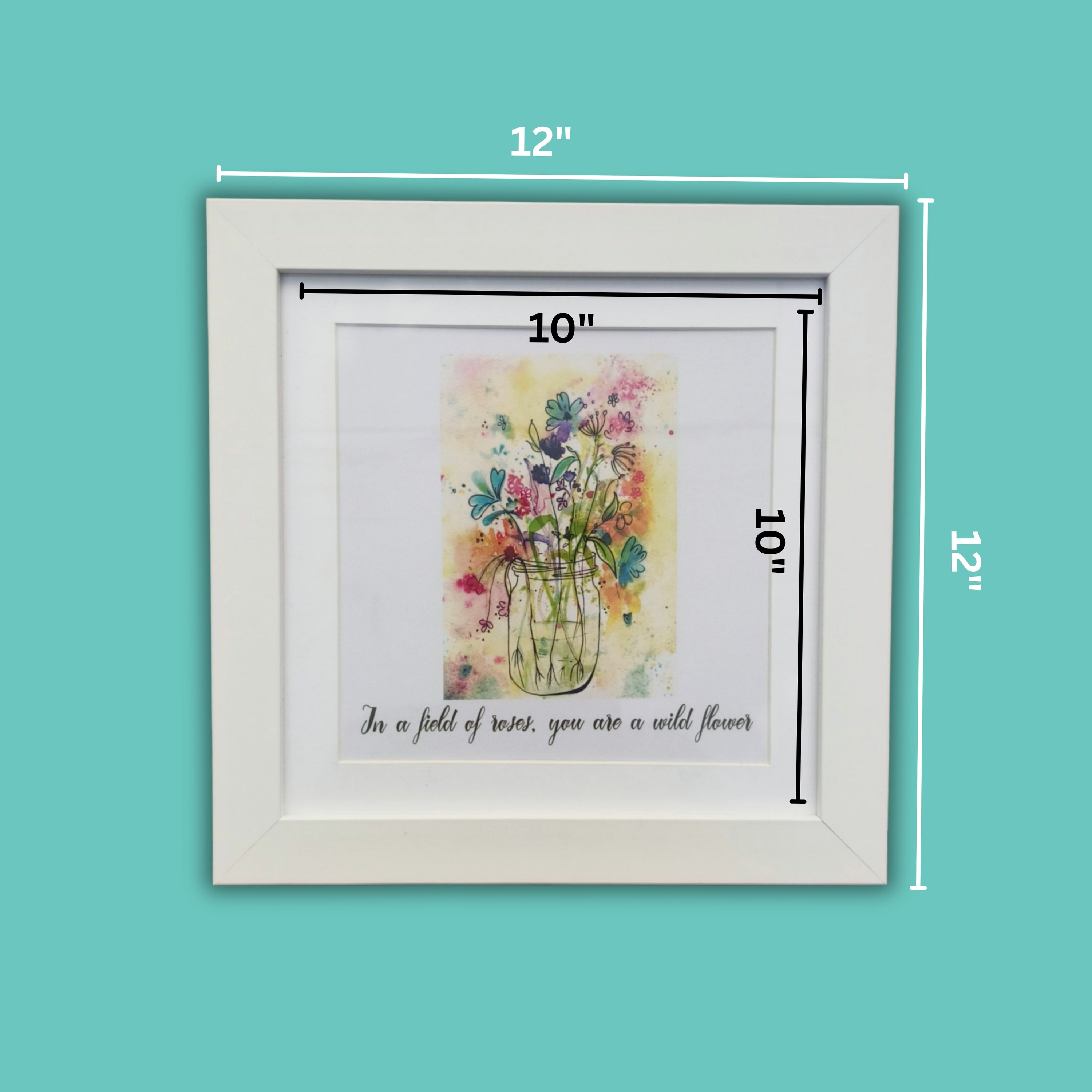 WILD FLOWER FIELD FRAME