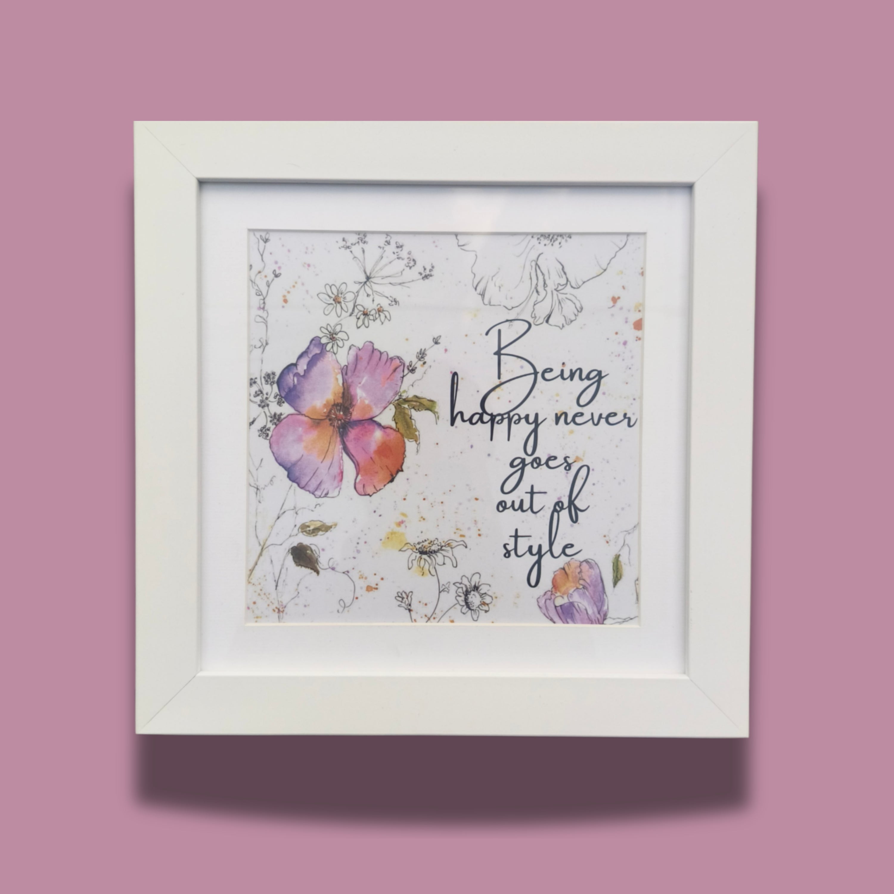 HIBISCUS BEING FRAME