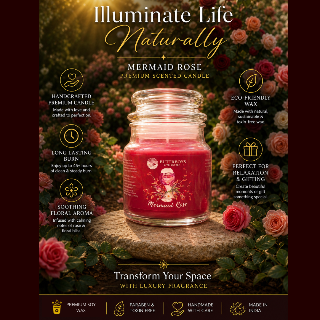 Moroccan Rose (Rose) Artisan Candle