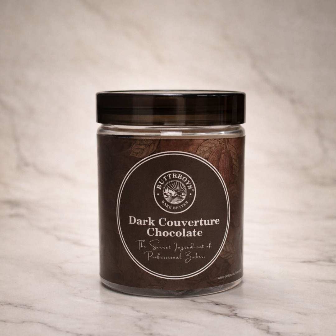 Dark Couverture Chocolate – Rich, Smooth & Glossy Finish
