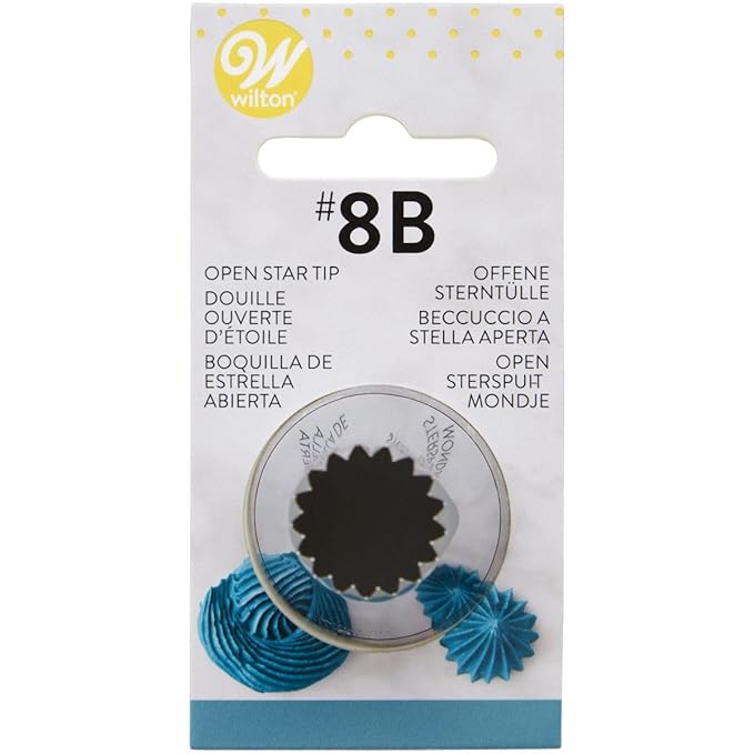 Wilton 8B Open Star Piping Tip