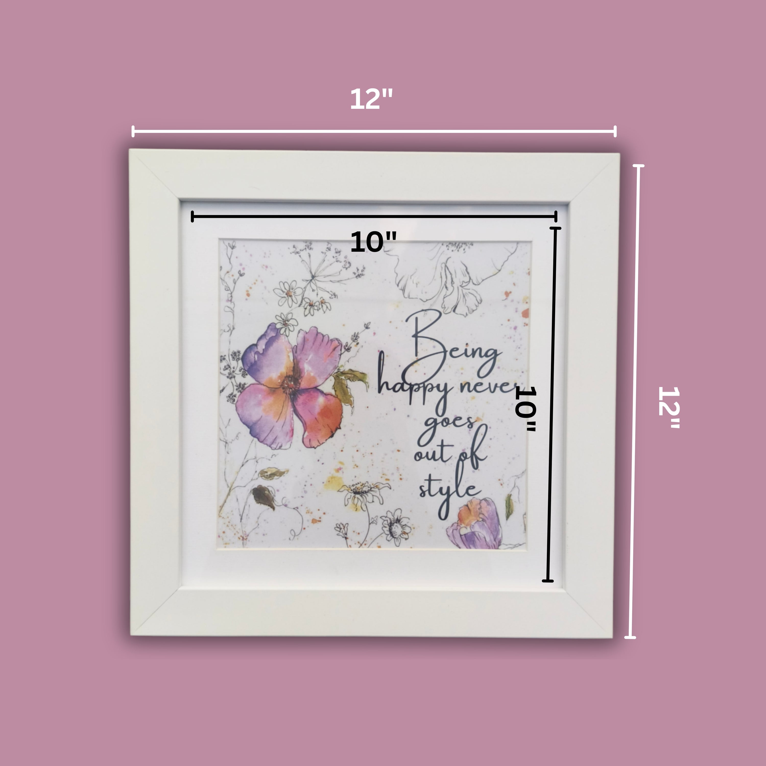 HIBISCUS BEING FRAME