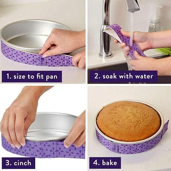 BAKE EVEN CAKE STRIPS 2PC