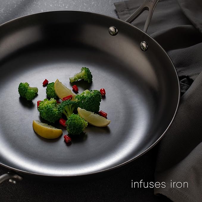 CAST IRON LARGE FRYING PAN