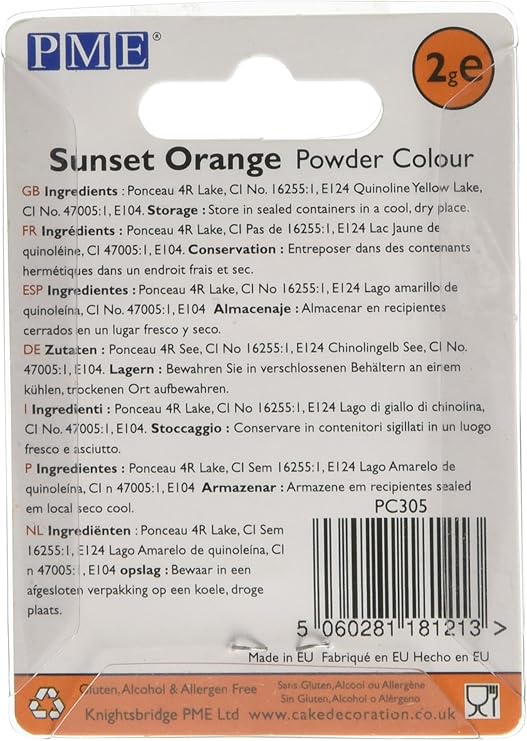 PETAL DUST ORANGE SUNSET