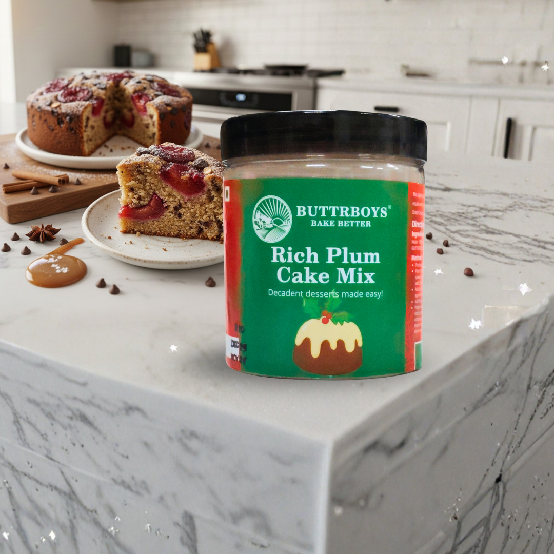 RICH PLUM CAKE MIX – Bakery-Style Festive Cake Made Easy