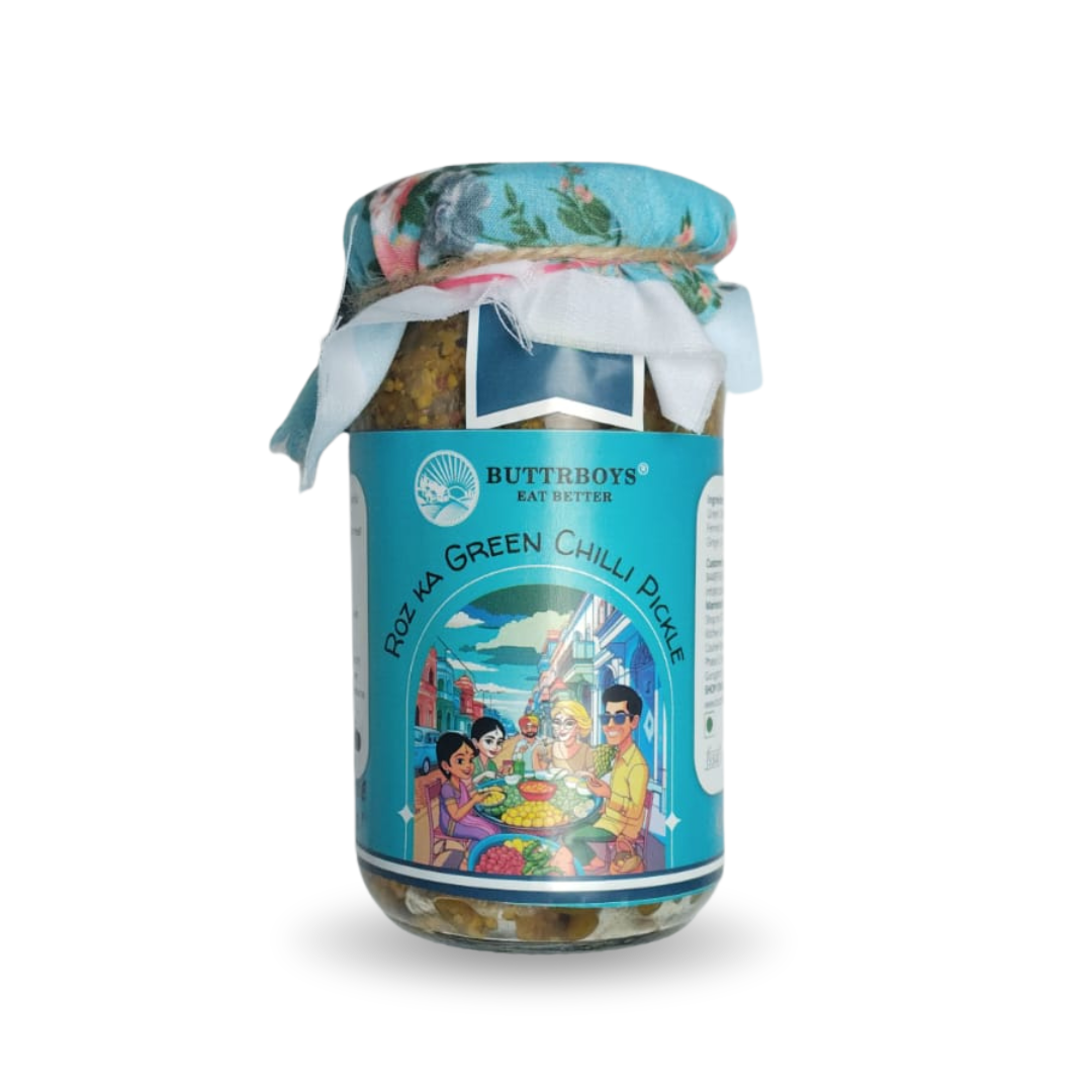 Roz ka green chilli pickle 200g