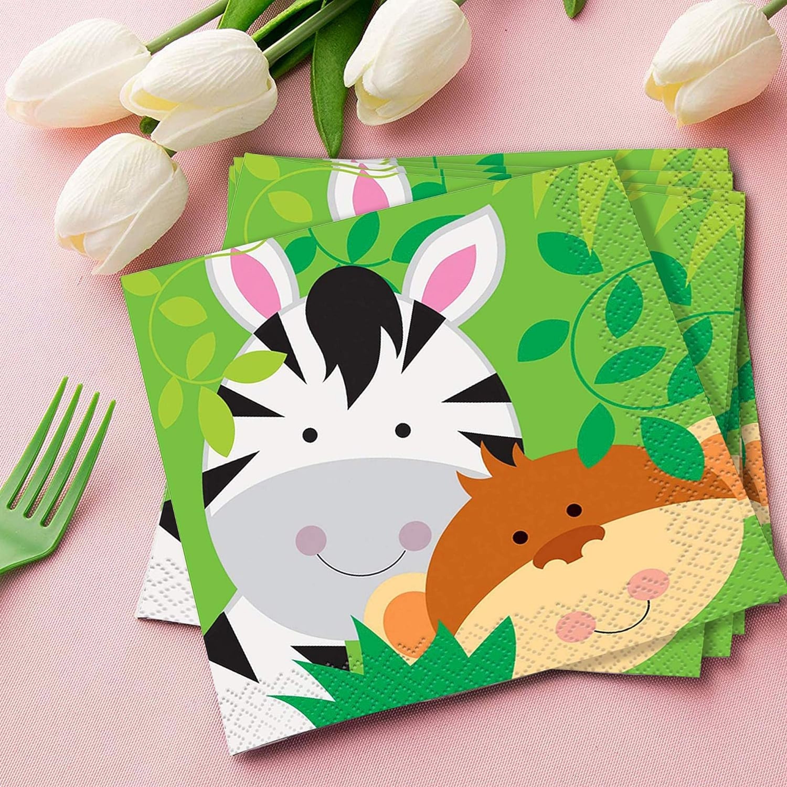 ANIMAL JUNGLE LUNCH NAPKIN 16/PKT