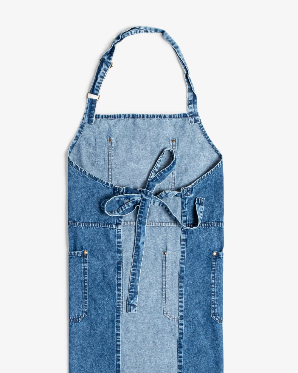 Amari Denim Apron - Midnight blue