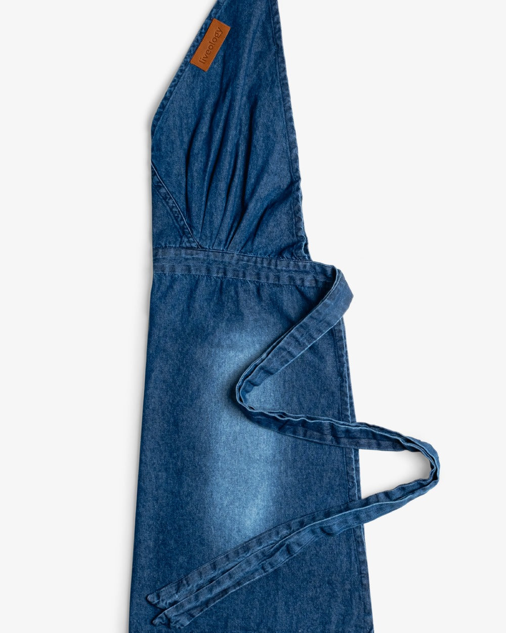 Marbella Denim Apron - Midnight blue