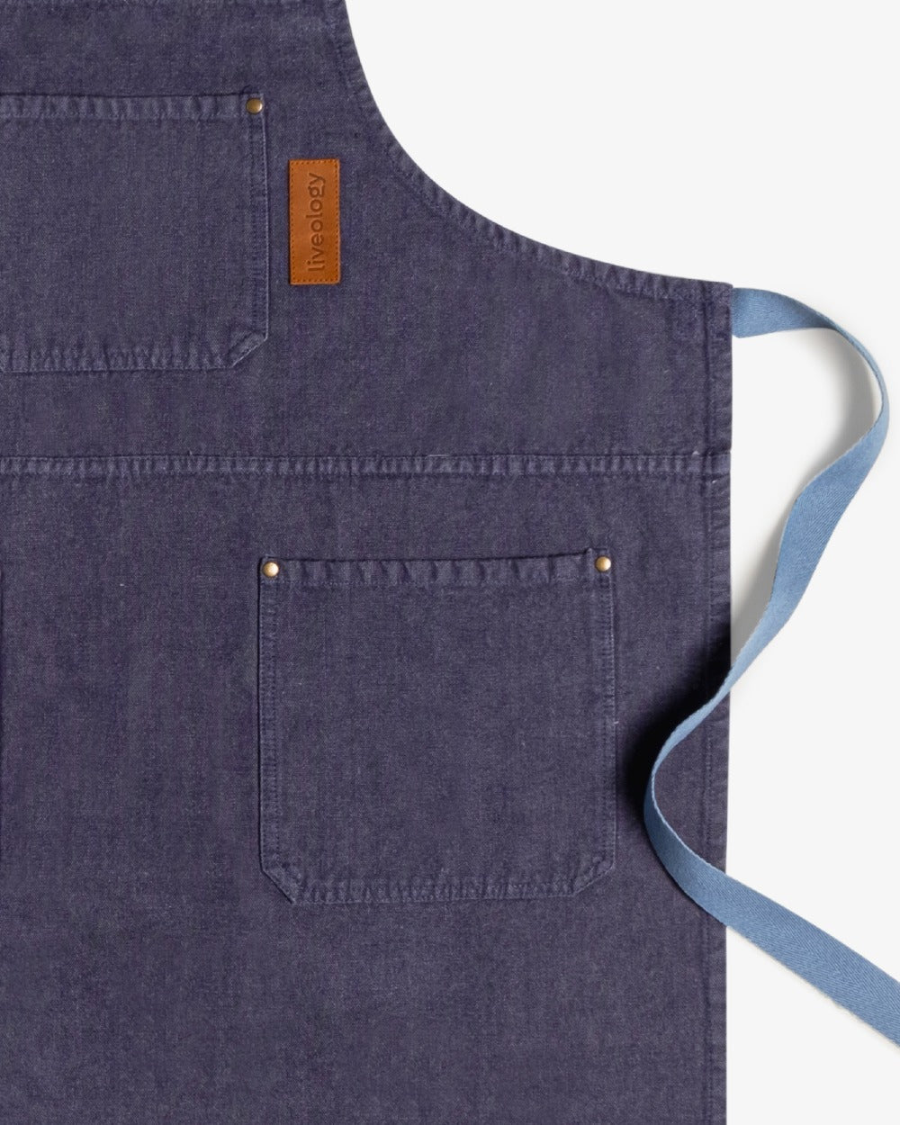 Nomad Canvas Apron - OXFORD BLUE