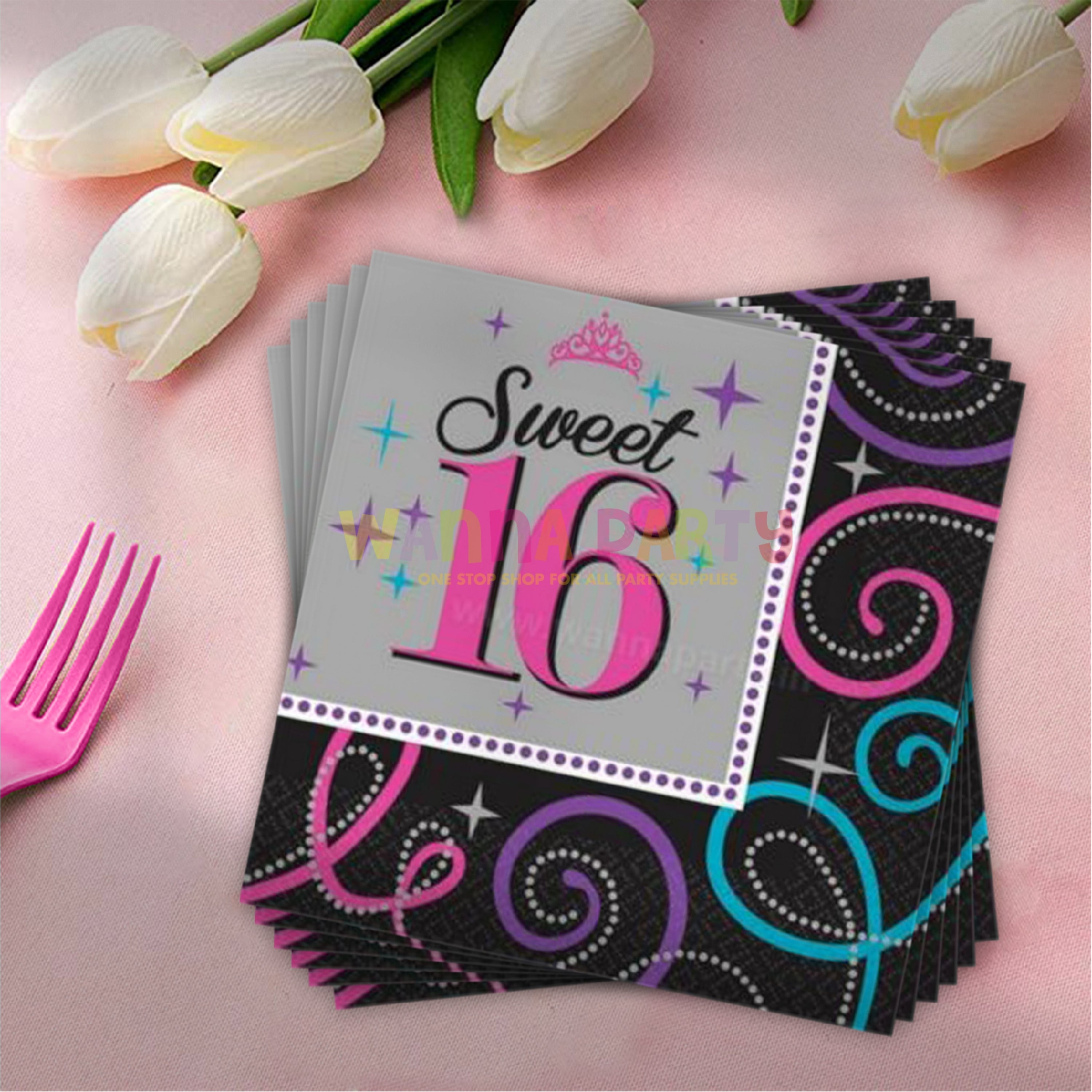 BACHELORETTE LUNCH NAPKIN 16/PKT