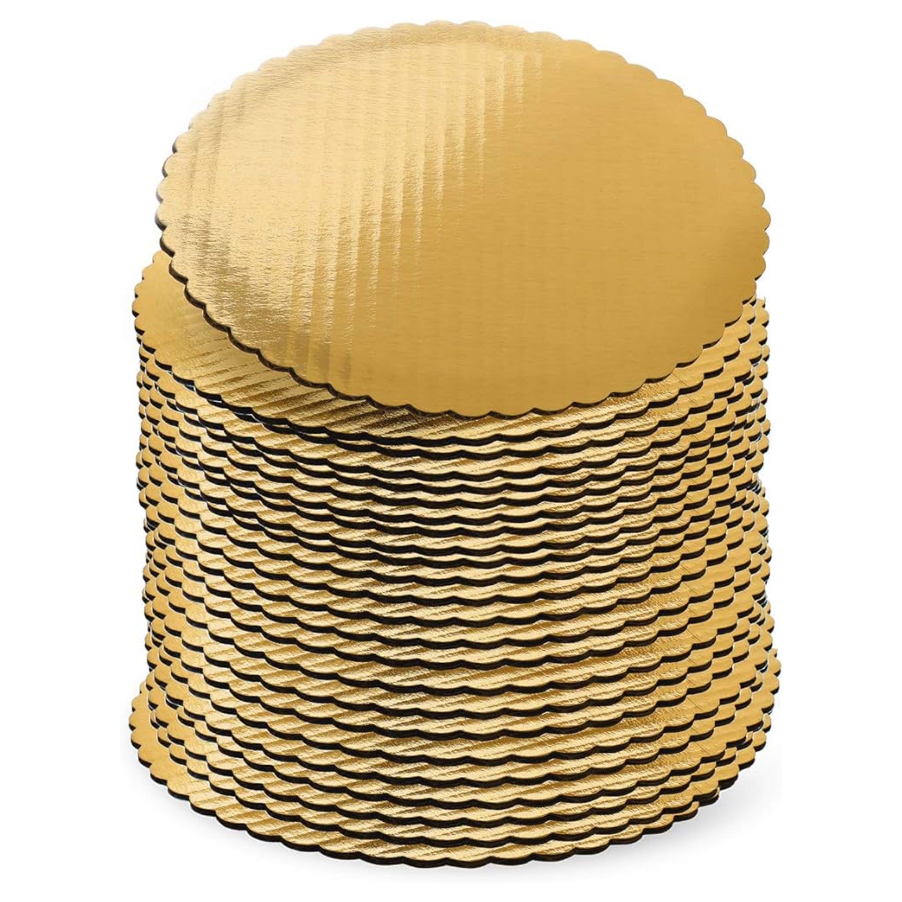 BOARD 10 INCH ROUND GOLD PACK OF 10