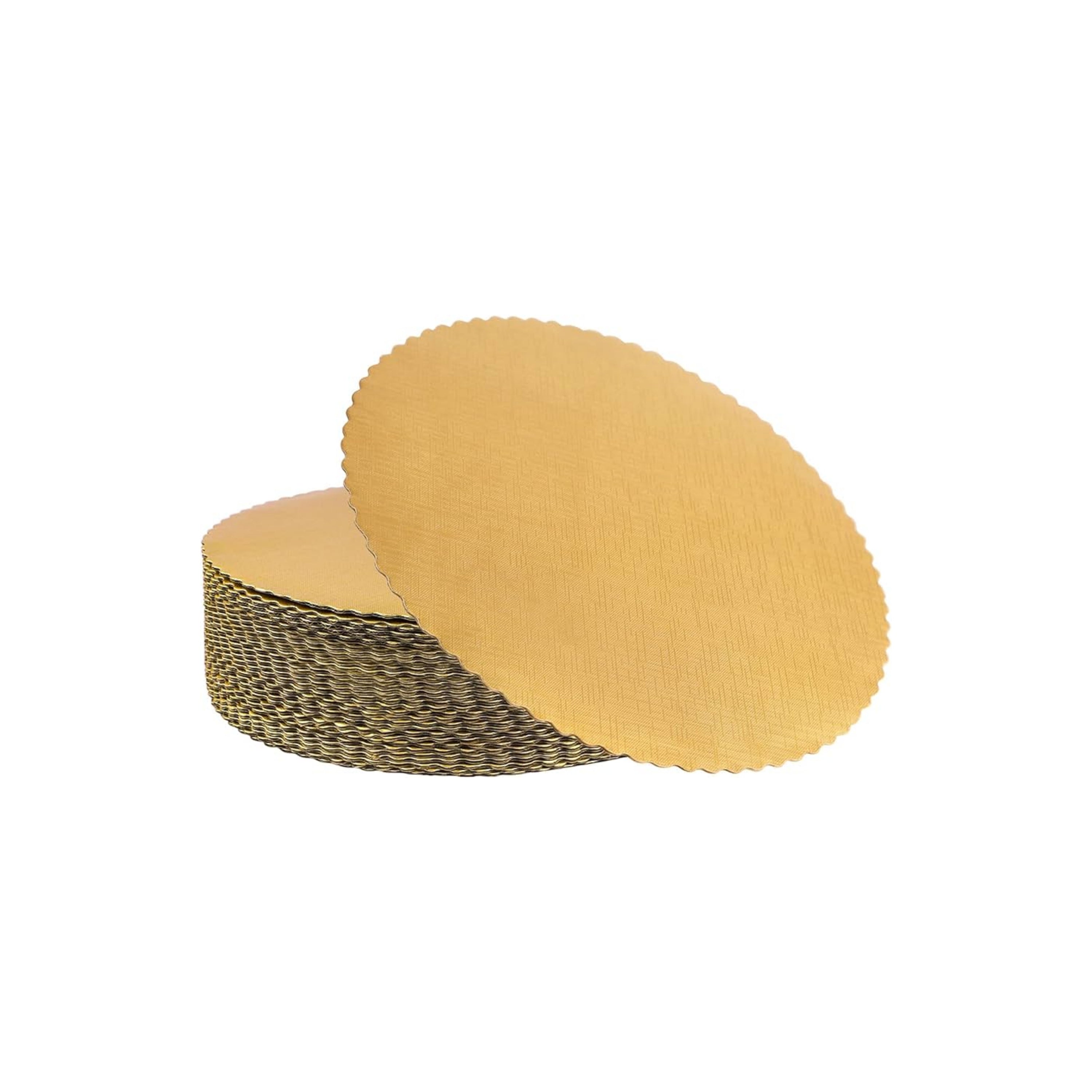 BOARD 10 INCH ROUND GOLD PACK OF 10