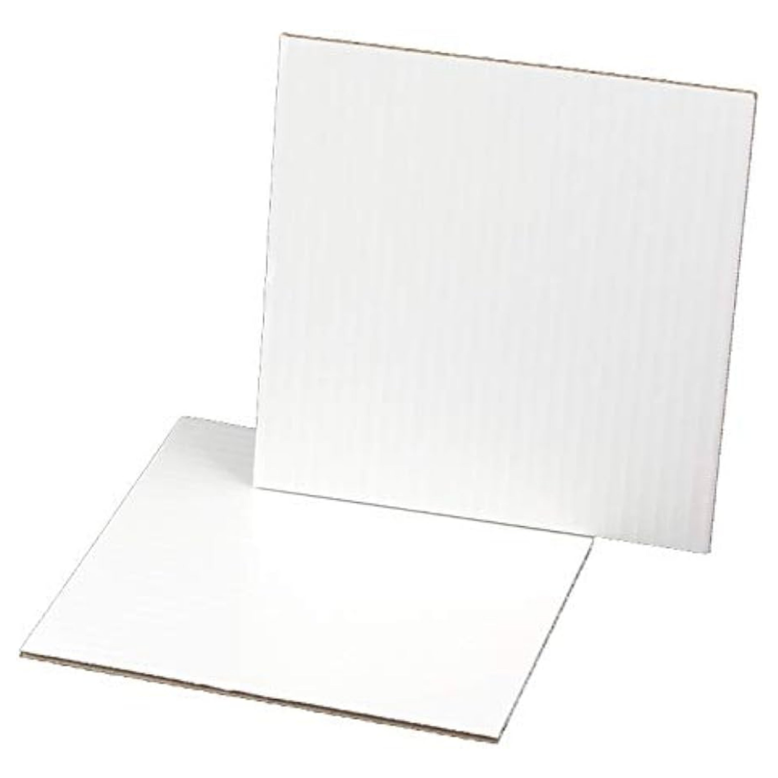 BOARD 8 INCH SQUARE SILVER PACK OF 10